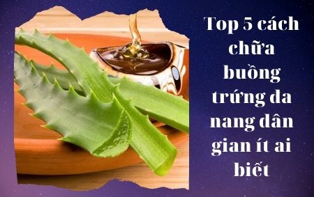 cách chữa buồng trứng đa nang bằng dân gian